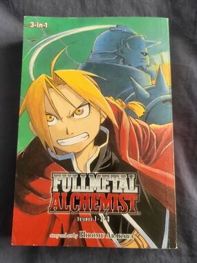 Fullmetal Alchemist Volumes 1-3 Manga Paperback -
